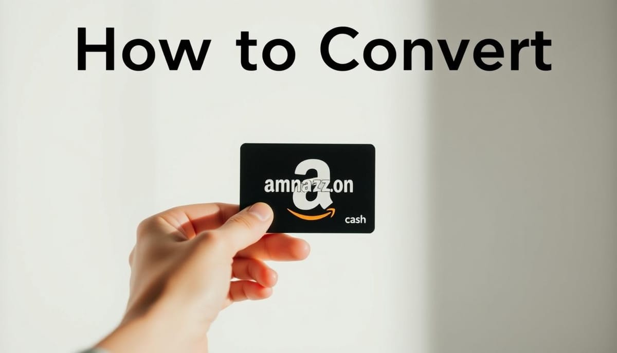 Convert Amazon gift cards to cash