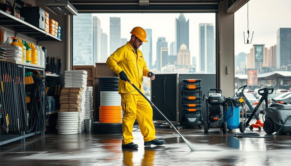 Power washer business