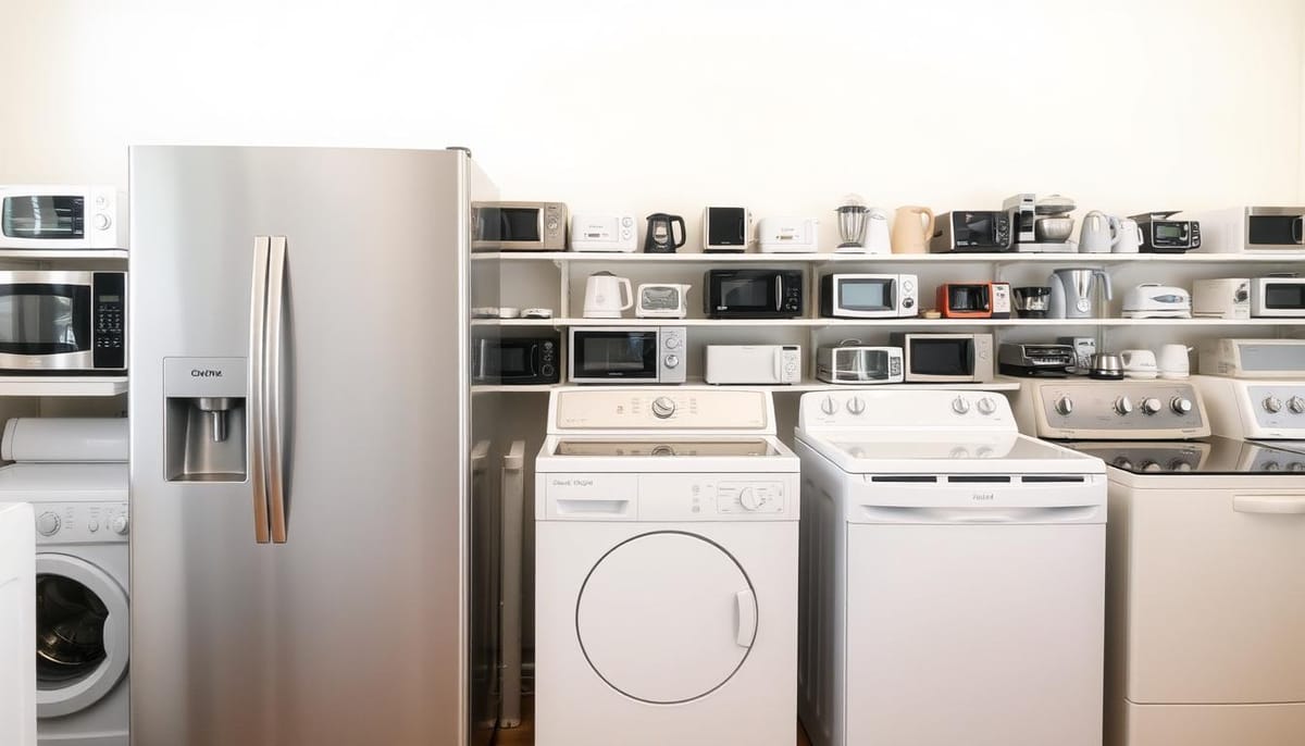 Selling used appliances