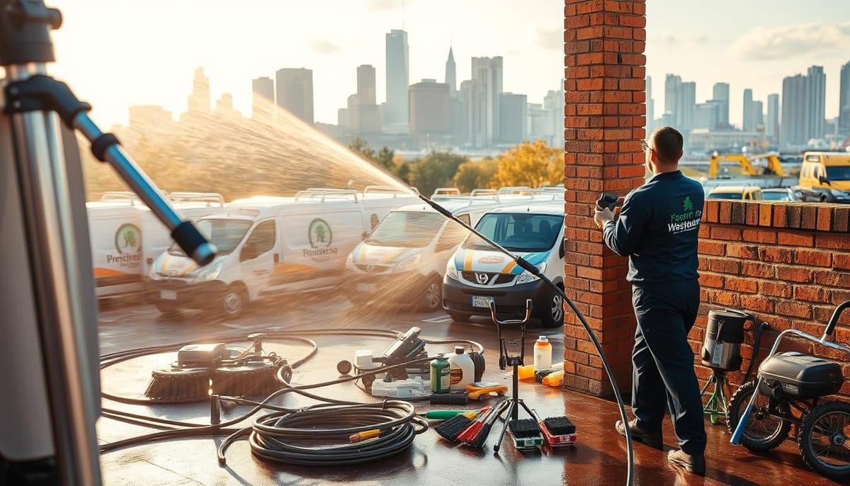 Start a pressure washing business