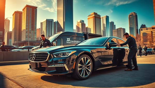 Mobile car detailing franchise