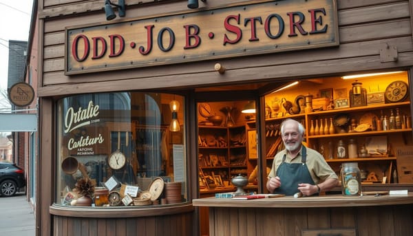 Odd job stores