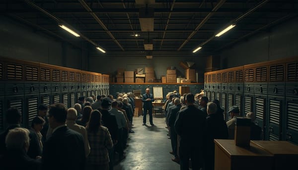 Storage locker auctions