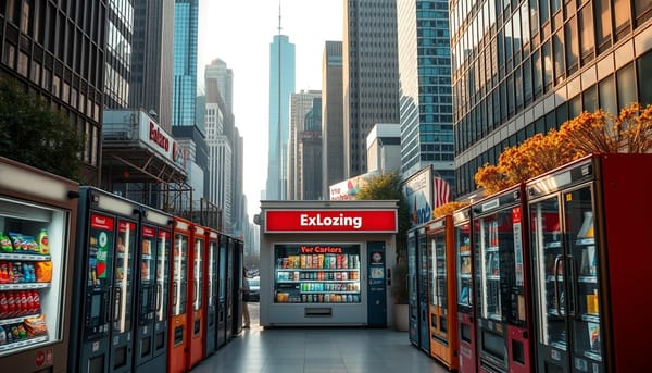 Vending machine route for sale