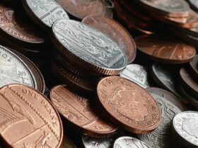 Silver and Brown Round Coins